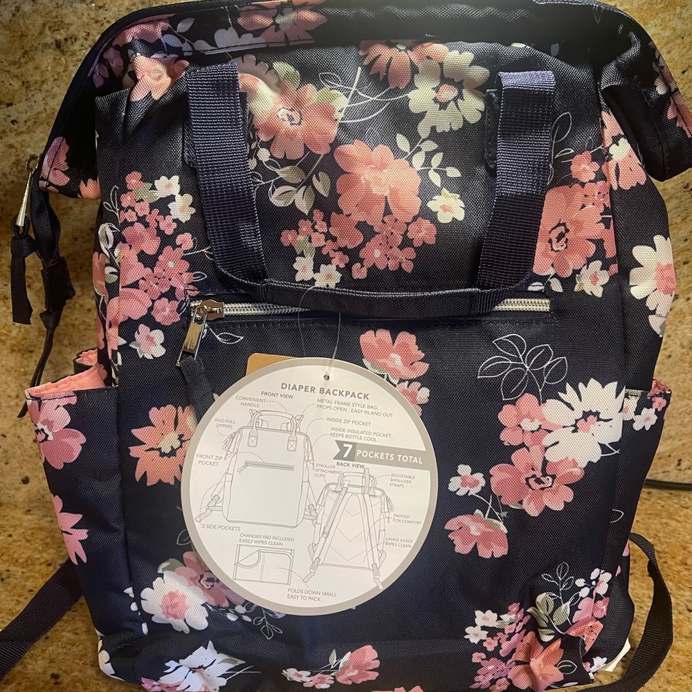 New AD Sutton diaper backpack